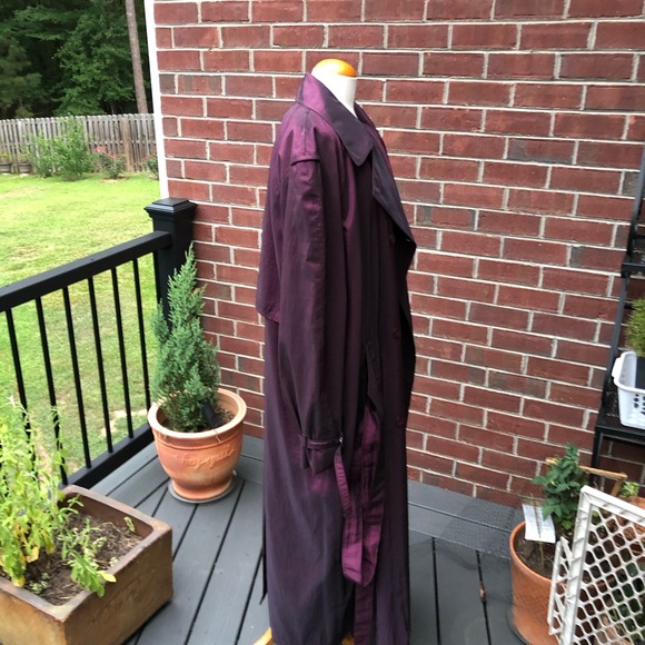 Vintage Trench Coat Plus Size - Picture 3 of 16